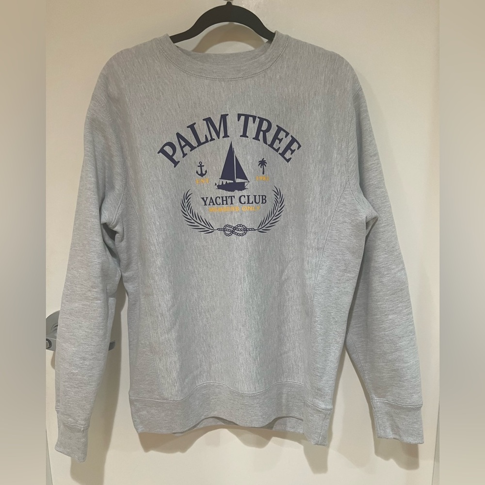 *NWOT* Palm Tree Yacht Club Members Only Sweatshirt Size M